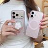 iPhone 17/16 ProMax, 15 Pro Case with Full Screen Floral Design and Magnetic Closure for Early Spring