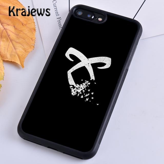 Krajews TV Series Shadowhunters Soft Phone Case Skal för iPhone 14 5 SE 6s 7 8 plus XR XS 11 12 13 pro max Samsung S21 S22ultra