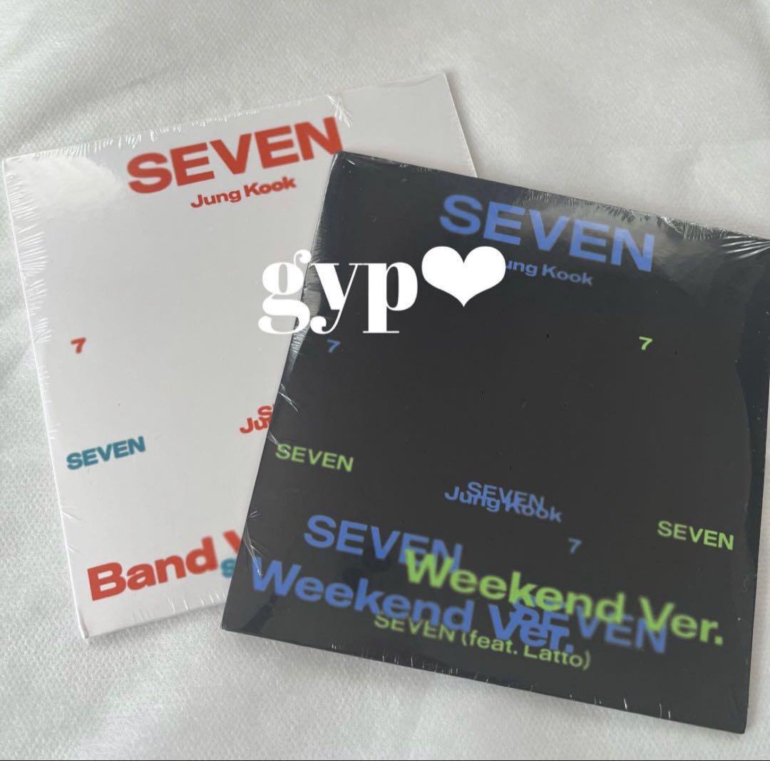

[USED] [Official] Jungkook CD Seven (weekday/weekend)