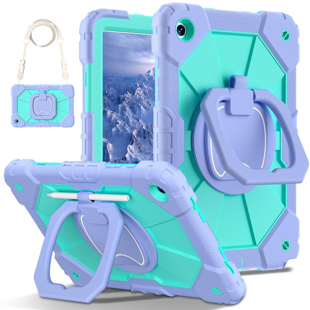 For Samsung Galaxy Tab A9 8.7 2023 SM-X110 Case for Samsung Galaxy Tab A9 Plus 11 Inch X210 Kids Silicon PC Armor Tablet Cover
