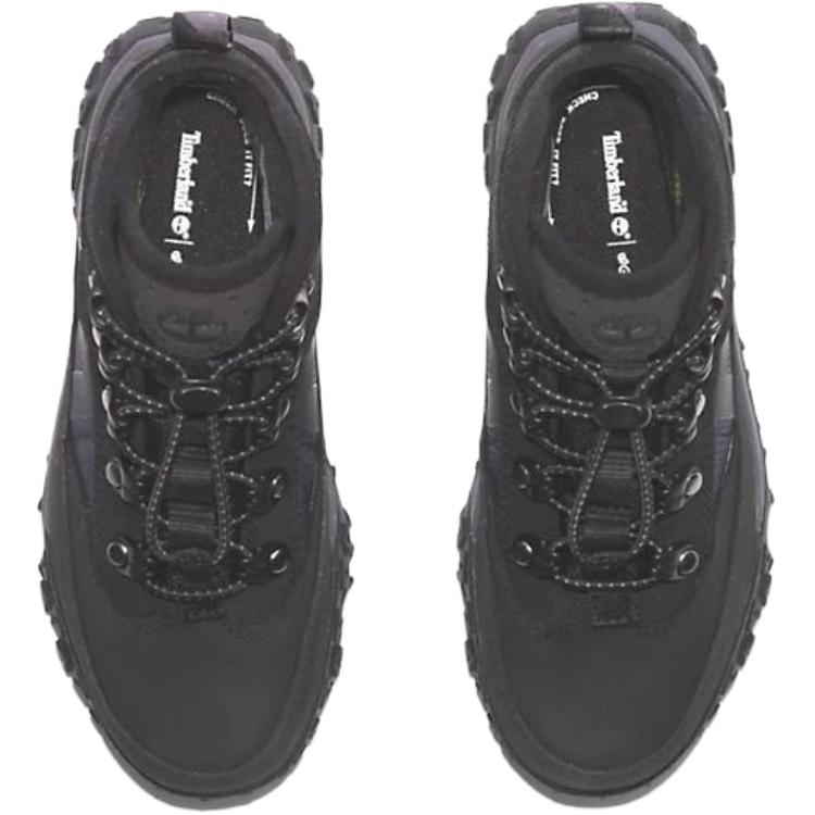 Timberland GreenStride Motion 6 Mid Waterproof Hiking Boot Black Dark Pattern Men A673Z-015