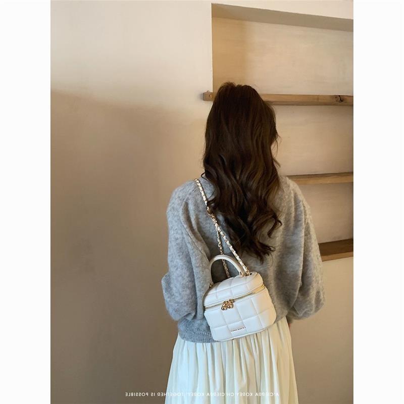 IELGY Ladies Chain Shoulder Messenger Box Bag