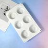 Silikonformsett for Baking Sjokolade Multifunksjonelt 6-hulrom Silikon Moussekakeformer For Uanstrengt Baking Og Godbiter