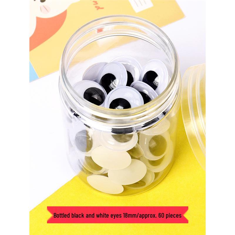 

Красочные подвижные наклейки с глазами животных для детских художественных проектов своими руками