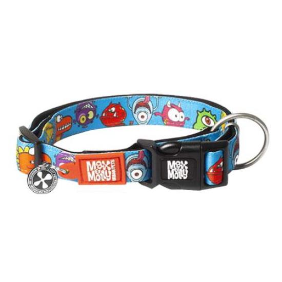 

Max Molly Smart ID Dog Original Gear Little Small & M&M Collar, Monster,