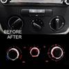 Air Condition Heater Control Dash Knobs Buttons Switch For VW Golf MK5 MK6 Jetta Passat Caddy Scirocco EOS