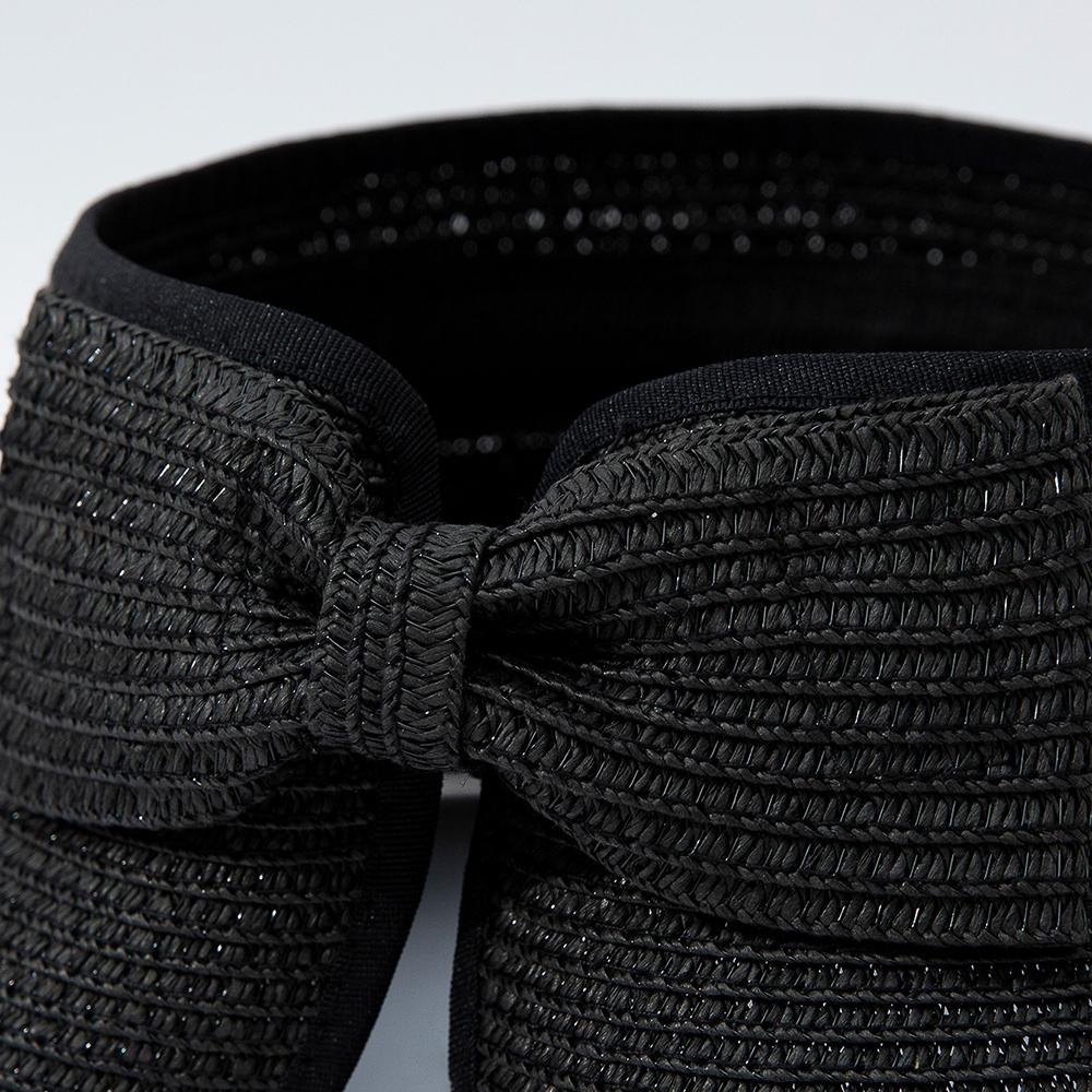 2023 Frühlings-Sommer-Strohhut, Visierkappe, faltbar, breite Krempe, Sonnenhut, Strandhüte für Frauen, Strohhut, UV-Schutz