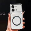 Upgraded Big Lens Protection Case for Xiaomi POCO X8 Pro Max Luxury Leather Casing with Magnetic Ring