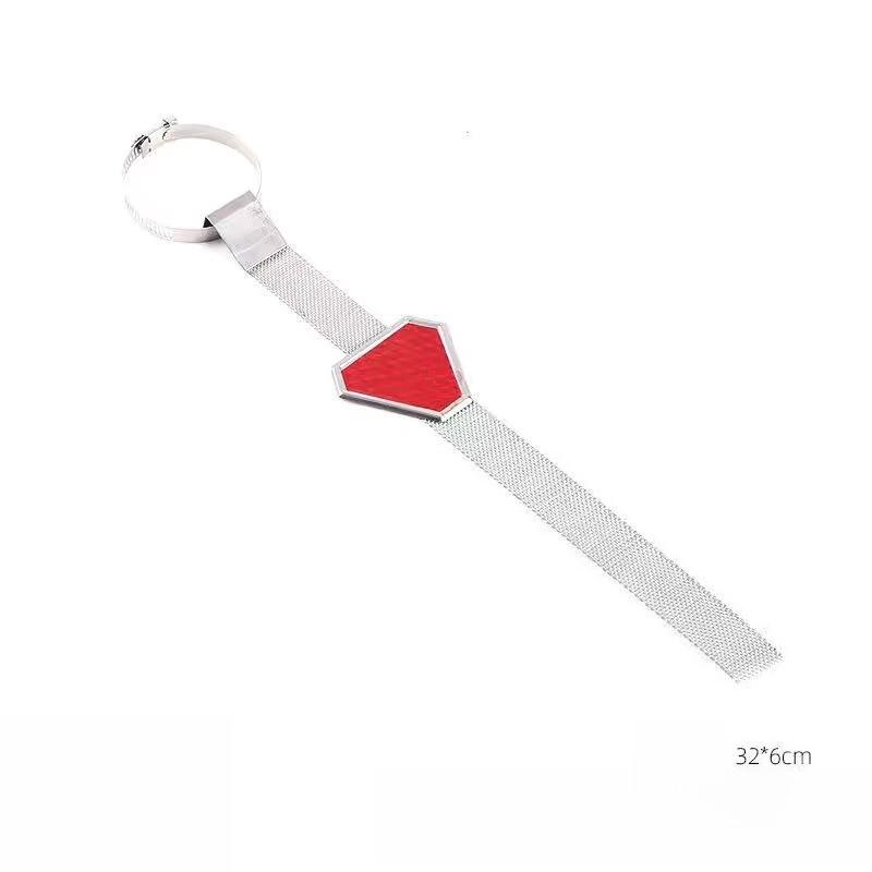 

Автомобильная антистатическая полоса для безопасного вождения транспортного средства. Устраняет статическое электричество со светоотражающим элементом. красный