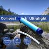 Wasserfilter für Outdoor-Camping, Wandern, Bergsteigen, Rucksackreisen, Notfall-Überlebensausrüstung