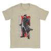 Mens Tekken Game T Shirt  Cotton Clothing Vintage Short Sleeve Round Neck Tee Shirt Plus Size TShirts