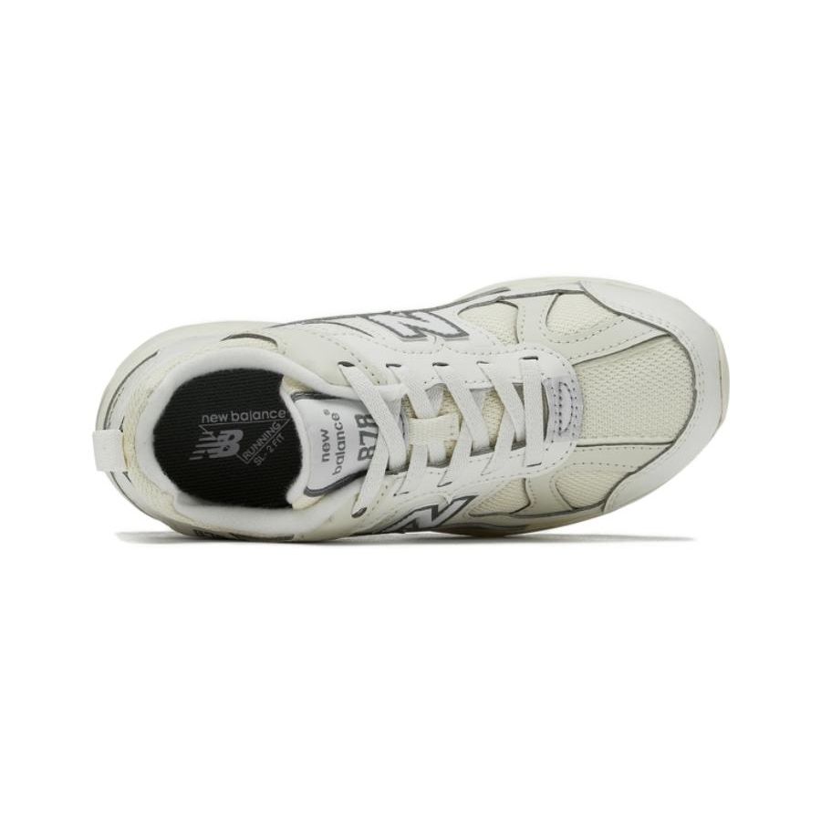 New Balance Nb 878 Low Top Running Shoes Kids sneaker Off-White PV878SA1