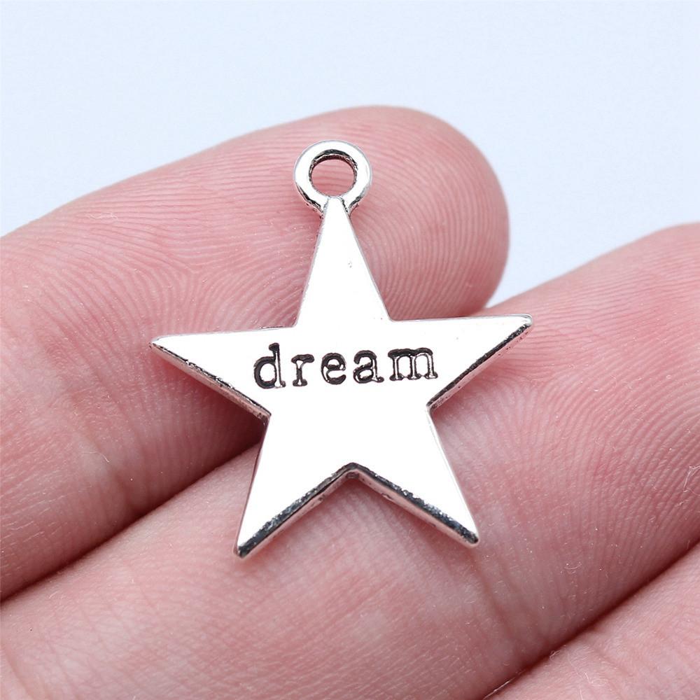 Charms Rectangle Tags Badges Friendship Pendants Minimalist Jewelry Components QC104