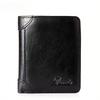 New men's wallet vertical first layer cowhide anti-theft swipe card degaussing genuine leather wallet popular wallet