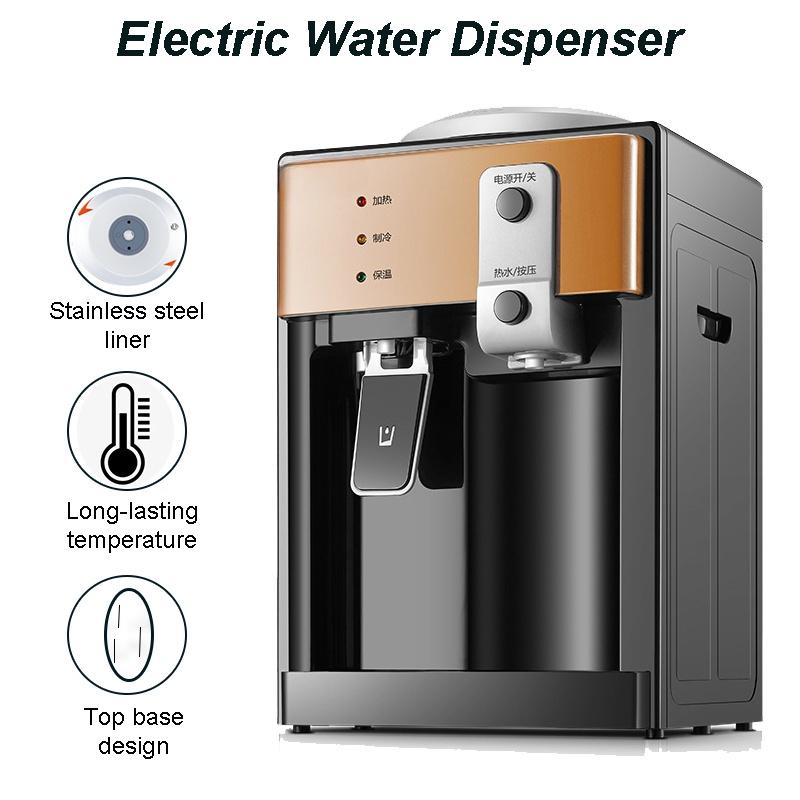 Dispensador de Água Quente/Fria 220V 500W Mini de Mesa Elétrico Automático Bebedouro Para Casa Escritório Café Chá Bar