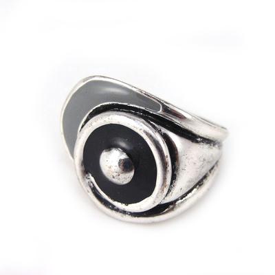 Designový prsten 'Scarlett' Black Grey