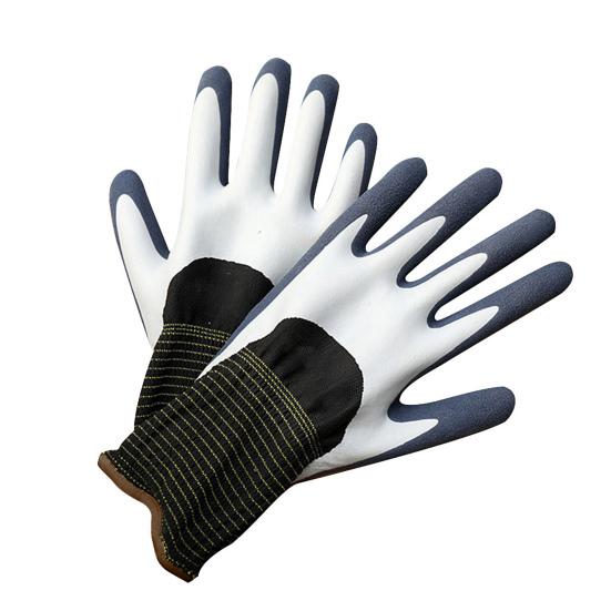 1 пара дышащих нескользящих водонепроницаемых садовых перчаток для обрезки защитного чехла L