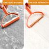 New Convenient and Portable Double-Sided Gentle Silicone Pet Hair Remover Brush - Essential Sweater Cleaning Tool for Efficient