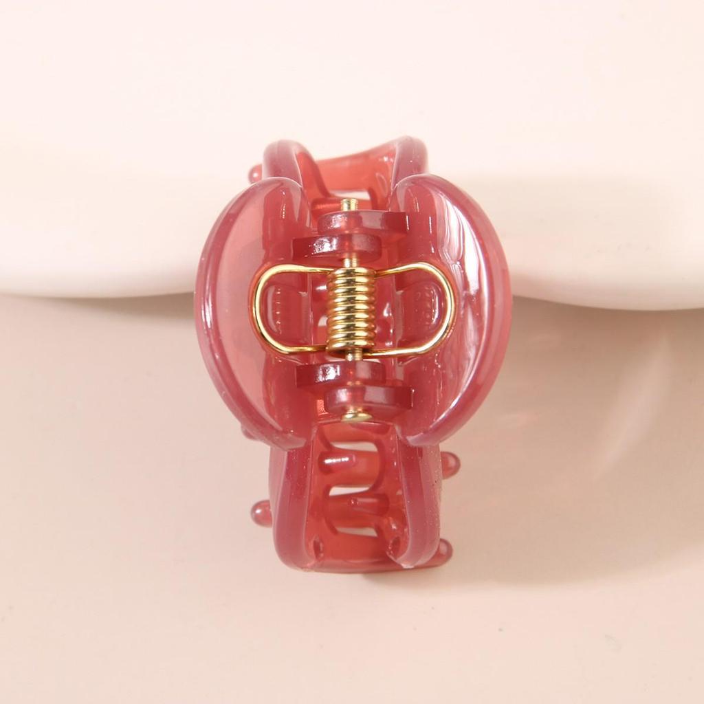 Elegant Semicircle Hollow Hair Clip - Versatile, High-End Accessory for Back of Head