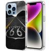 America Route 66 Cases Phone Case For Iphone 17E 16E 17 Air 16 Pro Max 15 Pro 14 Plus 11 13 12 Mini Cover Cases Compatible with