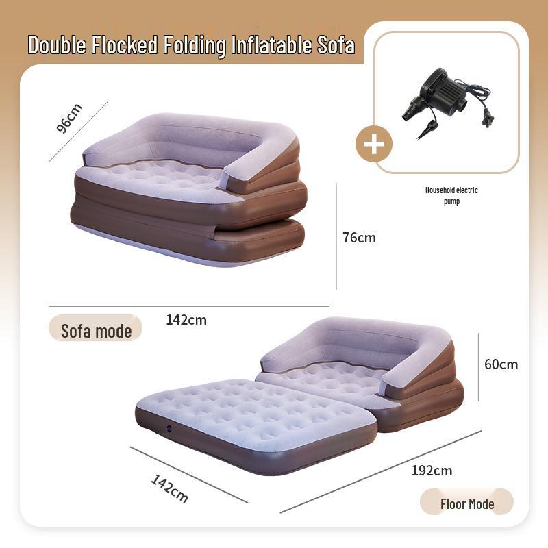 Inflatable Sofa Bed: Five-in-One Foldable Couch