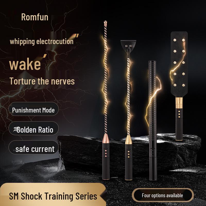 Electric Shock BDSM Training Whip - Adult Pleasure Toy