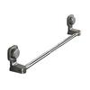 Sandal Rack Wall Mounted Shoe Organizer with Strong Suction Cup Telescopic Rod Quick Install Shelf for Bathroom