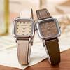 Simple Arabic Square Small Dial Leather Belt Quartz Watches Wristwatches Ladies Watches Casual Clock Gift Dress Montre Femme