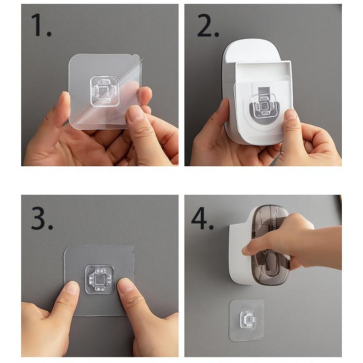 Punch-free Toothpaste Squeezer Automatic Household Wall-mounted Toothpaste Squeezer Lazy Artifact Toilet Rack