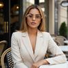 New Diamond-shaped Frameless Beveled-edge Fashionable Sunglasses - Unique And Trendy Polygonal Sunglasses 90318
