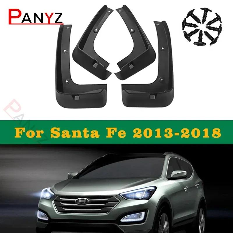 Car Mud Flaps For Hyundai Santa Fe 2013~2021 Mudflaps Splash Guards Mudguards Front Rear 2014 2015 2016 2017