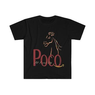 Unisex Weiches Baumwoll-T-Shirt Band Poco. Alles auf Hochtouren