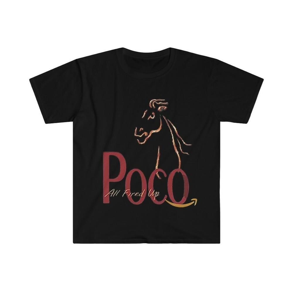 

Unisex Soft Cotton T-Shirt Band Poco. All Fired Up M