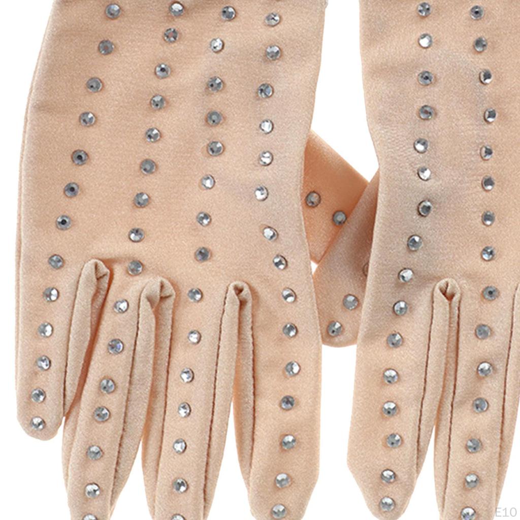 Elegante Damen Eiskunstlaufhandschuhe für Figurenmeisterschaft