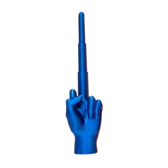 3D Printed Retractable Middle Finger Telescopic Middle Finger Figurine Stress Relief Toy Home Office Living Room Desktop Decoration Ornament Gag Gift