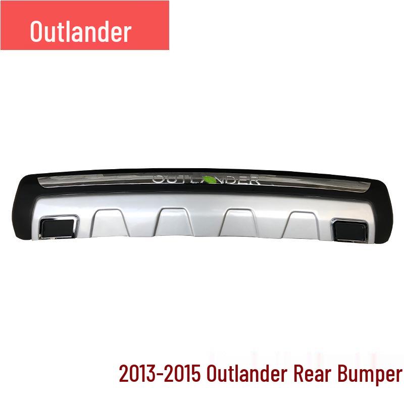 Ochrany předního a zadního nárazníku pro Mitsubishi Outlander 2013-2015