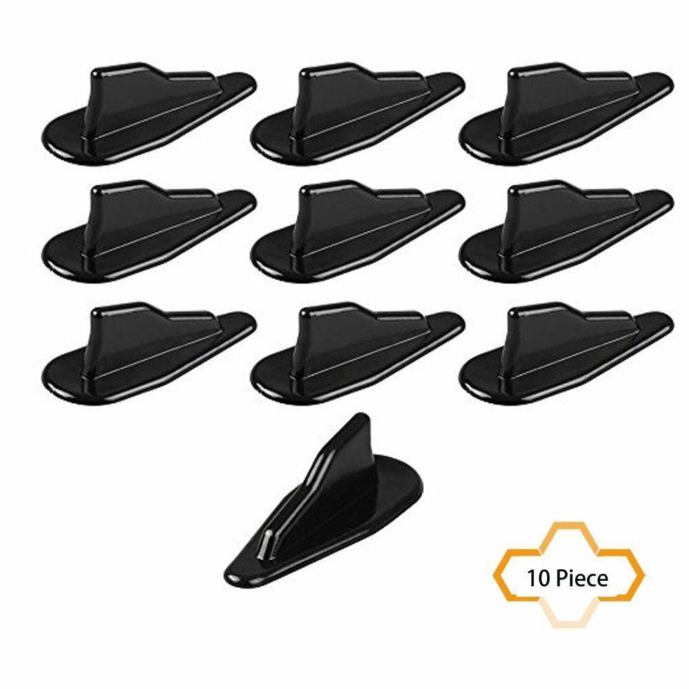10 x Car EVO-Style Roof Shark Fins Wing Spoilers Generator Universal Decorative