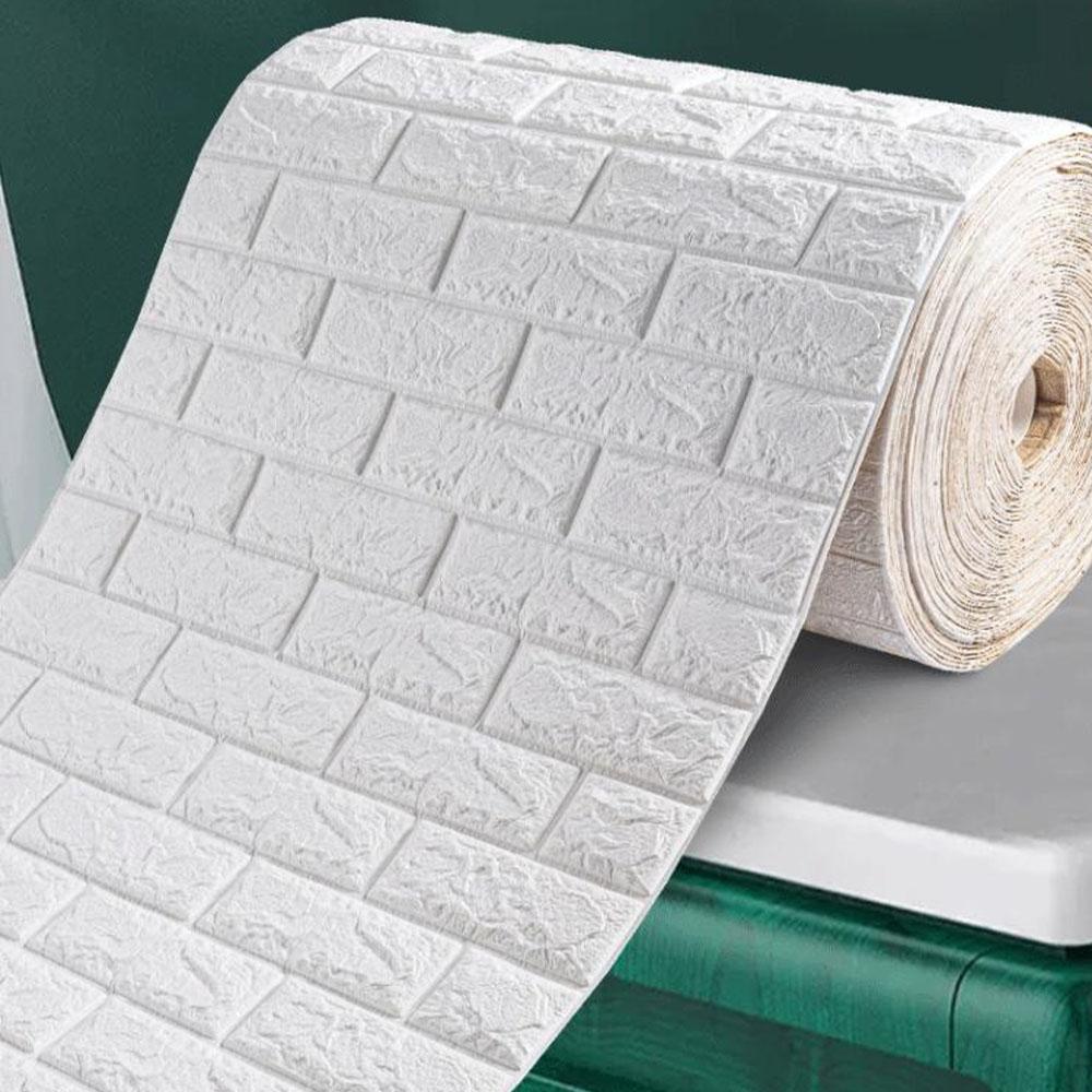 Decor Cameră Model Cărămidă Spumă Tapet Impermeabil și Rezistent la Umiditate Anticoliziune Tapet Autoadeziv Autocolante de Perete