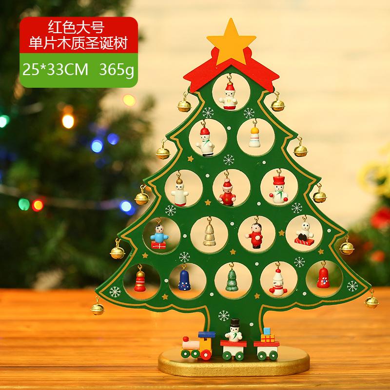 Mini Christmas Tree DIY Material Pack Small Tabletop Ornaments New Christmas Children's Gifts
