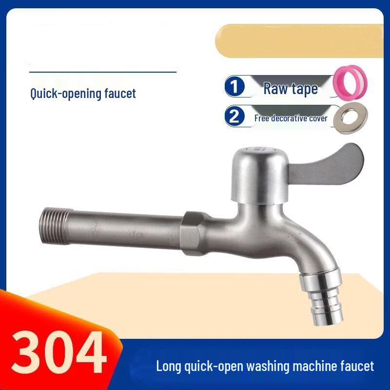 TLXT Stainless Steel Hot & Cold Dual-Use Faucet