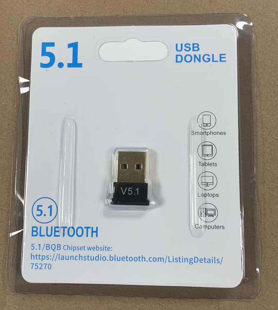 

Bluetooth 5.4 USB Adapter & Wireless 5.3 Transmitter for Speakers