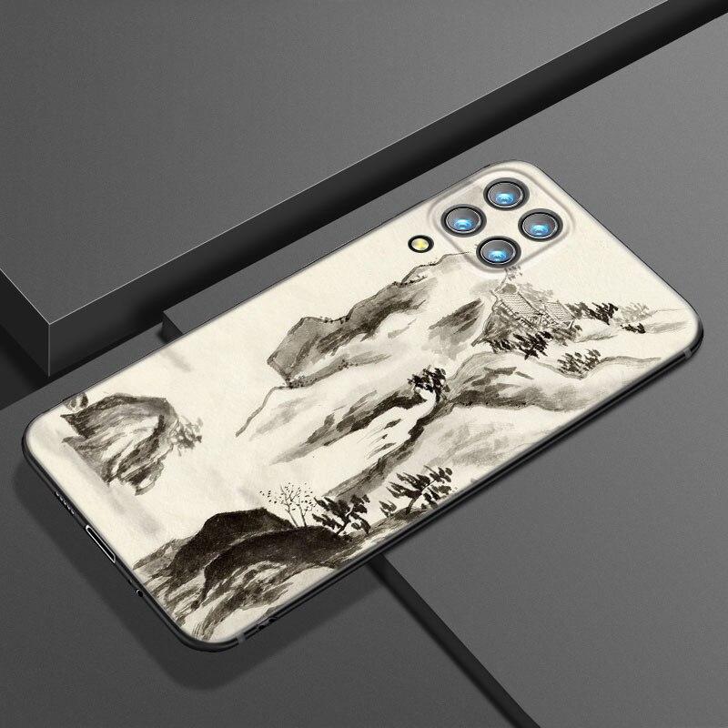 Čínský tradiční prvek Mahjong pouzdro Pro Samsung A21 A30 A50 A52 S A13 A22 A32 4G A23 A33 A53 A73 5G A12 A31 A51 A70 A71 A72