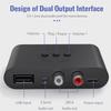 Bluetooth 5.3 Receiver Transmitter U Disk Rca 3.5Mm Aux Jack Stereo Music Wireless Audio Adapter For Car Kit Speaker Tv