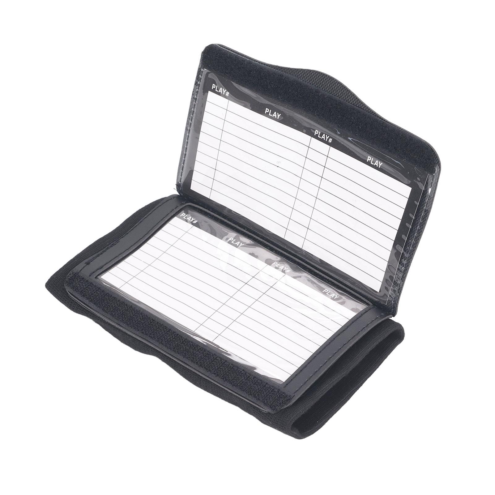 

Football Wristband Training Assistant Soccer Wrist Board Wristband Transparent Cover Teaching Board