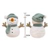 Cute, fluffy Christmas snowman plush toy cushion with a hat and scarf. Soft to the touch, perfect for kids and adults. A great birthday or Christmas