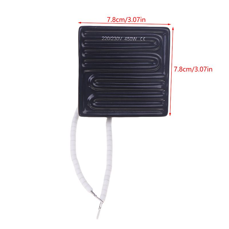 450W Infrared Upper Heating Plate Infrare Ceramic 78*78Mm For Bga Rework Station Ir6000 Ir6500