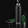 750ml Fahrrad-Wasserflasche Vakuum Edelstahl Fahrrad-Wasserflasche Doppelwandig Einfacher Thermobecher Isoliert