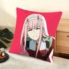ZZero Two  Cushion Cover Soft Short Plush Pillow Cover Smooth Cozy Texture Aesthetic Cushion Case Home Decor