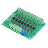 Optical Isolation Module 24V to 5V 8 Channel Optocoupler PLC Signal Converter Board