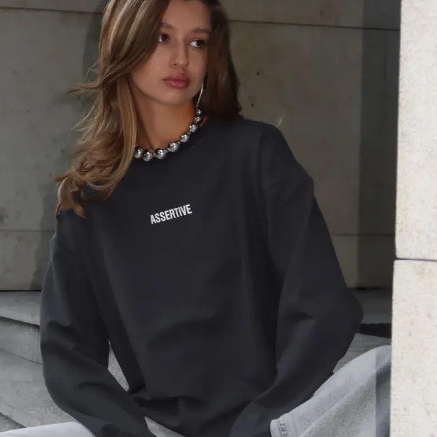 Women's Long-Sleeve T-Shirt: 100% Pure Cotton, Trendy American & European Design, Versatile Niche Print